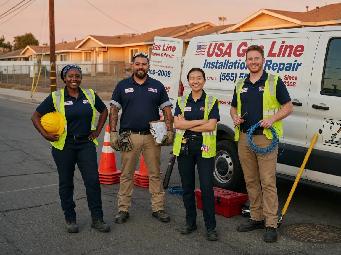 Gas Line Installation company in Homer, NE